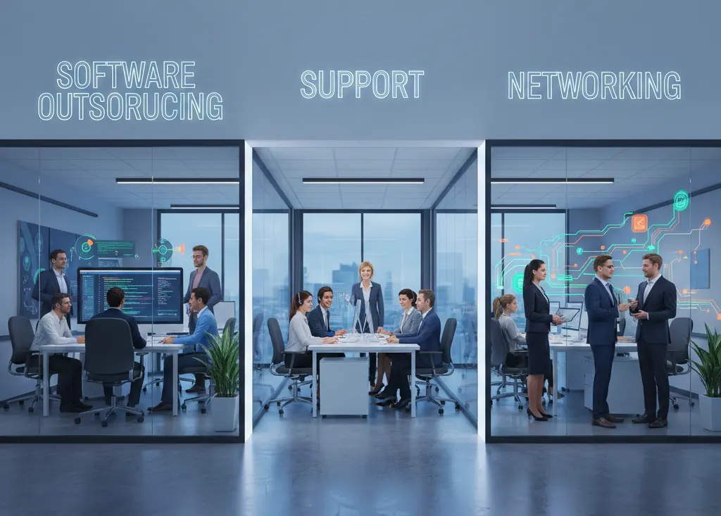 Software Outsourcing, Support & Networking.